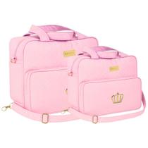 Kit Bolsas Maternidade Dulini Baby Príncipe Princesa Kit Bolsas Maternidade Dulini Baby Príncipe Princesa