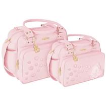 Kit Bolsas Maternidade Griff Baby Bear Premium Rosa Kit Bolsas Maternidade Griff Baby Bear Premium Rosa