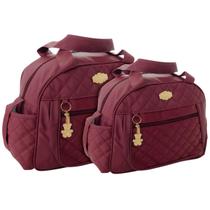 Kit Bolsas Maternidade Griff Baby Matelassê Premium Kit Bolsas Maternidade Griff Baby Matelassê Premium