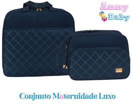 Kit Bolsas Maternidade Mala + Bolsa P Luxo