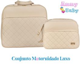 Kit Bolsas Maternidade Mala + Bolsa P Luxo