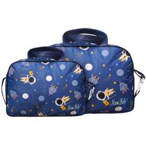 Kit Bolsas Maternidade Mave Baby Azul Astronauta