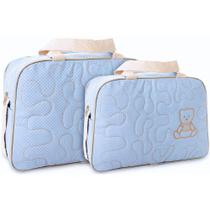 Kit Bolsas Maternidade Mave Baby Comfort Azul Claro