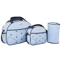 Kit Bolsas Maternidade Mave Baby Prime Azul Claro