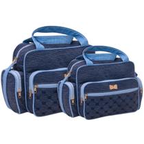 Kit Bolsas Maternidade Mave Baby Prime Azul Marinho