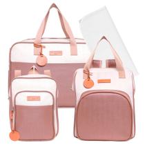 Kit Bolsas Maternidade Pirulitando CompletoV2 Petit Caramelo Kit Bolsas Maternidade Pirulitando CompletoV2 Petit Caramelo