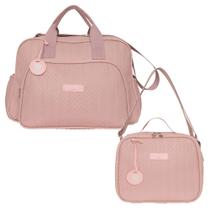 Kit Bolsas Maternidade Pirulitando G+F Refúgio Rosê