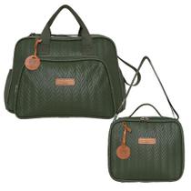 Kit Bolsas Maternidade Pirulitando G+F Refúgio Verde