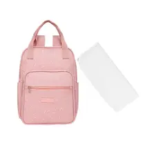 Kit Bolsas Maternidade Pirulitando M+T Bolinhas Rose