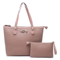 Kit Bolsas Tipo Sacola Grande + Necesser Feminina Willibags.