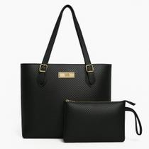 Kit Bolsas Tipo Sacola Grande + Necesser Feminina Willibags.