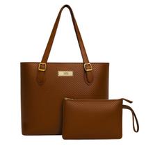 Kit Bolsas Tipo Sacola Grande + Necesser Feminina Willibags.