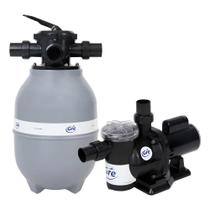Kit Bomba 1/3 Com Filtro De Piscina GRE300 Até 30.000 Litros