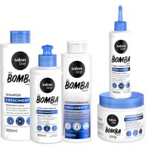Kit Bomba 4 Itens + Shampoo Bomba 500mL - Salon Line Kit Bomba 4 Itens + Shampoo Bomba 500mL - Salon Line