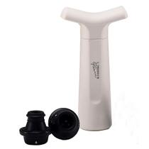 Kit bomba a vácuo branca para vinhos + 2 tampas térmicas prana lp02b Kit bomba a vácuo branca para vinhos + 2 tampas térmicas prana lp02b