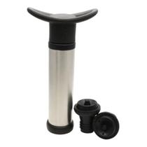 Kit Bomba A Vácuo Para Vinho Com 2 Rolhas Tampa Garrafa Kit Bomba A Vácuo Para Vinho Com 2 Rolhas Tampa Garrafa