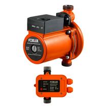 Kit Bomba D'Água Pressurizadora 220V 120W + Pressostato Foxlux Kit Bomba D'Água Pressurizadora 220V 120W + Pressostato Foxlux