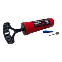 Kit bomba de ar para encher bola futebol vôlei praia