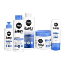 Kit Bomba de Crescimento Capilar Saúdavel Salon Line - S.O.S Bomba