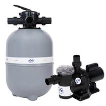 Kit Bomba de Piscina 1/2 Com Filtro GRE400 Até 42.000 Litros