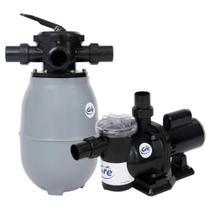 Kit Bomba De Piscina 1/3 Com Filtro GRE200 Até 19.000 Litros
