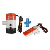 Kit Bomba de Porão Seaflo 750 GPH - 12 Volts + Automático 20 Amp