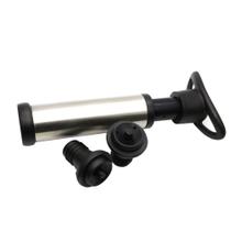 Kit Bomba de Vácuo para Vinho com 02 Tampas em Silicone