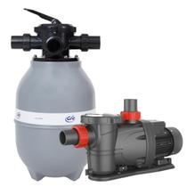 Kit Bomba e Filtro para Piscina até 30.000L 1/3CV 220V