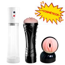 Kit Bomba P Aumenta e Engrossa Pen.s Lanterna Masculino Lanterna com Vibração - Papo de Amigas Kit Bomba P Aumenta e Engrossa Pen.s Lanterna Masculino Lanterna com Vibração - Papo de Amigas