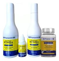 Kit Bomba Pronovin Kpriche Anti Queda 250 ML + Suplemento 30g