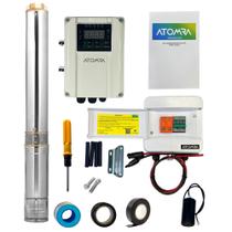 Kit Bomba Solar 750w 1cv P/ Poço - Submersa Palito Até 110m Kit Bomba Solar 750w 1cv P/ Poço - Submersa Palito Até 110m