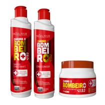 kit Bombeiro - Qatar Hair 300ml