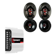 Kit Bomber Facil Triaxial 6 E 6x9pol Módulo Taramps Tl1500