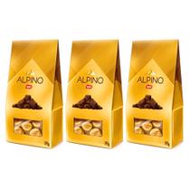 Kit Bombom Chocolate Alpino Bag NESTLÉ - 3cx c/ 195g cada