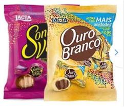 Kit Bombom Lacta Sonho De Valsa 1kg+ Ouro Branco De 1kg Cada