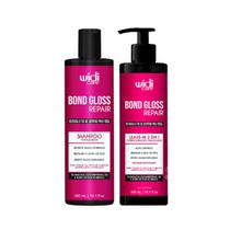 Kit Bond Gloss Repair - Shampoo e Leave-in 300ml - Widi Care Kit Bond Gloss Repair - Shampoo e Leave-in 300ml - Widi Care
