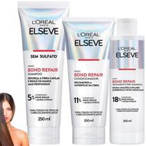 Kit Bond Repair Tratamento Pré-Shampoo Novo Elseve Paris