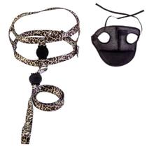 Kit Boné E Coleira Peitoral Para Cães E Gatos Nº2 - Preto