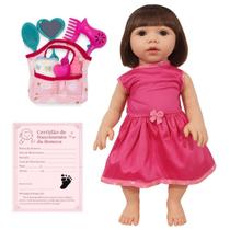Kit Boneca Baby Eloise Tipo Reborn Com Bolsa Maternidade Kit Boneca Baby Eloise Tipo Reborn Com Bolsa Maternidade