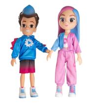 Kit Boneca Carol + Boneco Dudu Youtuber Original Articulados Kit Boneca Carol + Boneco Dudu Youtuber Original Articulados