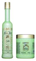 kit Boneca de Luxo Coiffer 2itens Chá Verde e Calêndula Anti Oleosidade Queda e Quebra kit Boneca de Luxo Coiffer 2itens Chá Verde e Calêndula Anti Oleosidade Queda e Quebra