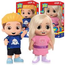 Kit Boneca Jessi E Luccas Neto Novo Boneco Youtubers Com Som