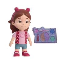 Kit Boneca Maria Clara e Maleta Maquiagem Infantil Criança