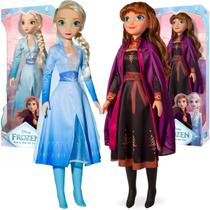 Kit Bonecas Anna E Elsa Frozen 2 Disney Baby Brink