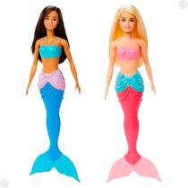 Kit Bonecas Barbie Sereia Rosa Roxa HGR04 - Mattel Kit Bonecas Barbie Sereia Rosa Roxa HGR04 - Mattel