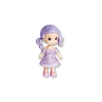 Kit bonecas de plastico 9 cm viagem doll - polibrinq - Kit bonecas de plastico 9 cm viagem doll - polibrinq -