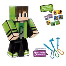 Kit Boneco Articulado Cadres 25cm 3 Chaveiros Algazarra Kit Boneco Articulado Cadres 25cm 3 Chaveiros Algazarra