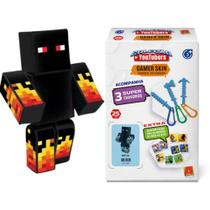 Kit Boneco Athos com Chaveiros 25 cm Streamers Gamer Coleção Youtubers Kit Boneco Athos com Chaveiros 25 cm Streamers Gamer Coleção Youtubers