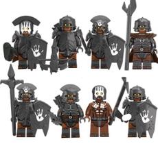 Kit Boneco Blocos De Montar Exército Guerreiro Orcs Selvagem Kit Boneco Blocos De Montar Exército Guerreiro Orcs Selvagem
