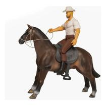 Kit Boneco Cowboy Com Cavalo - DB Play Kit Boneco Cowboy Com Cavalo - DB Play